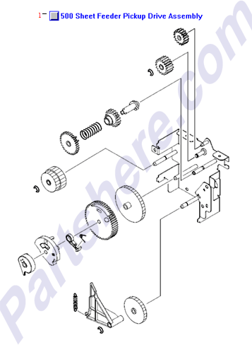 HP parts picture diagram for RM1-0056-070CN